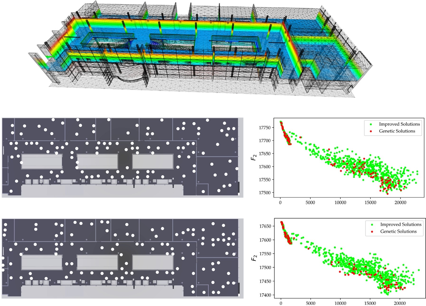 Metaheuristics for the optimization of Terrestrial LiDAR set-up 
